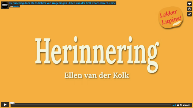 Herinnering video