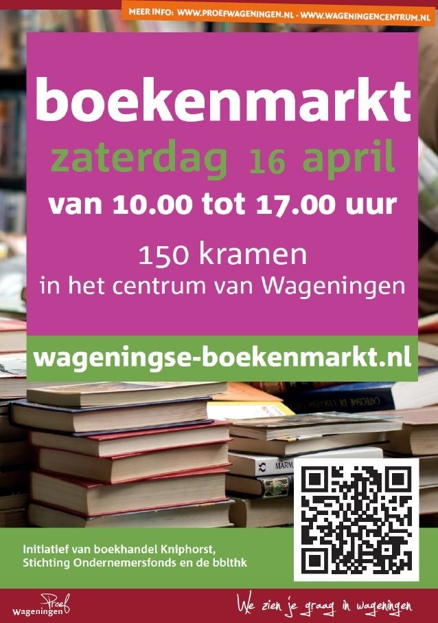 Poster boekenmarkt